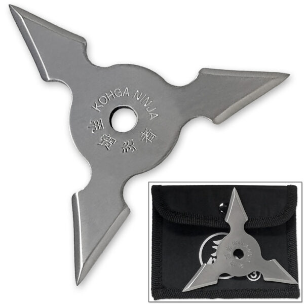 Trinity Blade Koga Ninja Throwing Star 3-Blade Shuriken Sharp Stainless Steel