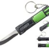 Mini Green Key Chain OTF Knife