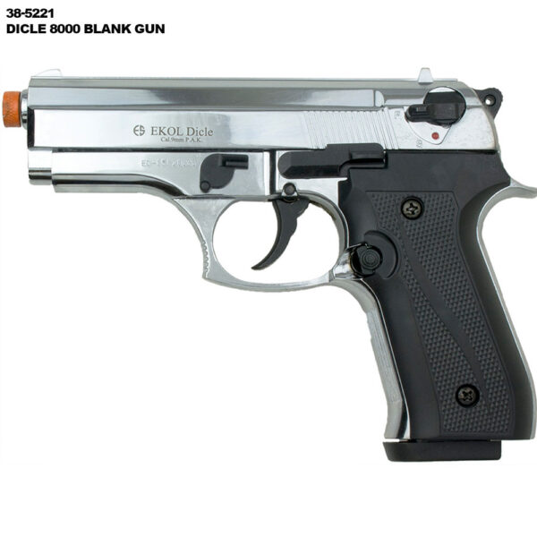 Firat Magnum 92  Firing Blank Gun Black Finish
