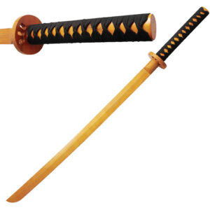 Natural Hardwood Bokken Practice Sword.