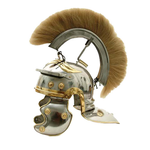 ROMAN CENTURIAN HELMET - WHITE