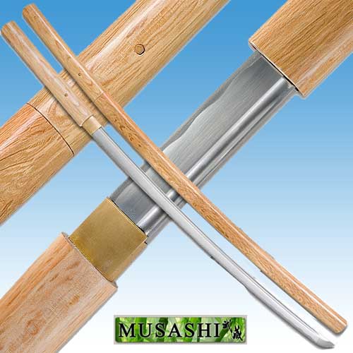 Bushido Musashi - Natural Shirasaya Sword Full Tang