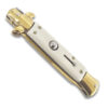 AKC Edition Blade Automatic Stiletto Knife Bone Handle