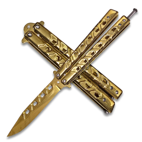 Drop Point Sharp Edge Butterfly Blue Blade Ltd. Edition