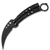 Black Karambit Tactical Butterfly Knife Sharp Limited Edition