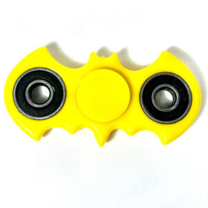 USA Yellow Batman Style Fidget Bat Fidget Hand Spinner EDC Stocking Stuffer Toy