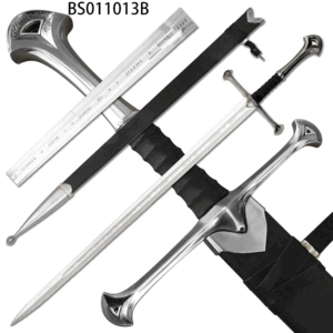 Blood Katana Sword Non Sharp Blade Black Guard