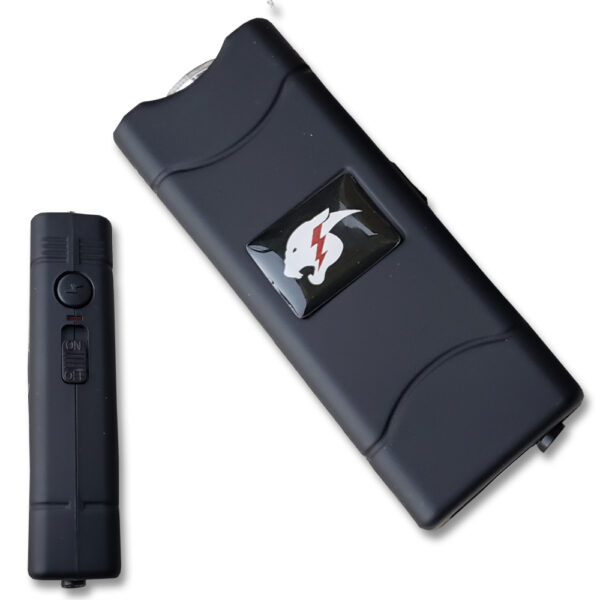 BLACK SELF DEFENSE COMBO (STUN GUN / PEPPER SPRAY