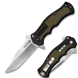 Cold Steel 20MWCB Crawford Model 1 Flipper Knife 3.5" 4.116 Clip Point