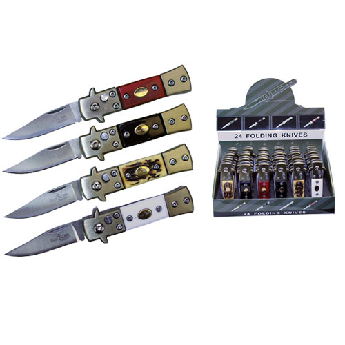 Stiletto Mini Auto Knife 24 Pcs Set