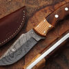 White Deer Rosewood & Olive-Wood Classic Damascus Skinner Limited Edition