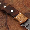 White Deer Rosewood & Olive-Wood Classic Damascus Skinner Limited Edition