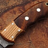 White Deer Rosewood & Olive-Wood Classic Damascus Skinner Limited Edition