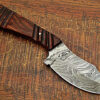 WHITE DEER SPEY BLADE Damascus Steel Hunting Skinner Knife Cocobolo Hardwood Handle