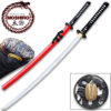 Red  Moshiro  Honmono Functional Japanese Sword Sengoku Warrior Katana