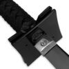 Ultimate Warrior Ninja Straitblade Katana Set All Black | Dual Knives, 2 Stars, 2 Kunai