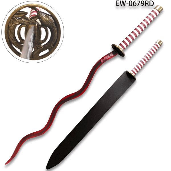 DEMON SLAYER Obanai Iguro Sword Red