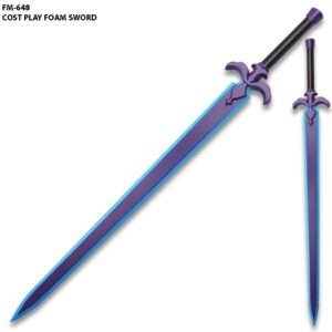 Kirito Night Sky Sword Art Online SAO  PU Foam Sword Replica Fantasy Cosplay Costume Sword