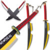 Kimetsu no Yaiba Demon Slayer Uzui Tengen Twin Swords (a set of two, contains chain)