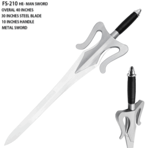 Masters Of The Universe HeMan Power Sword Grayskull Sword & Plaque