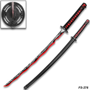Blood Katana Sword Non Sharp Blade