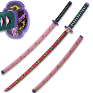 MOSHIRO Battle Ready Katana Red Oxidized 1060 High Carbon Steel Sword