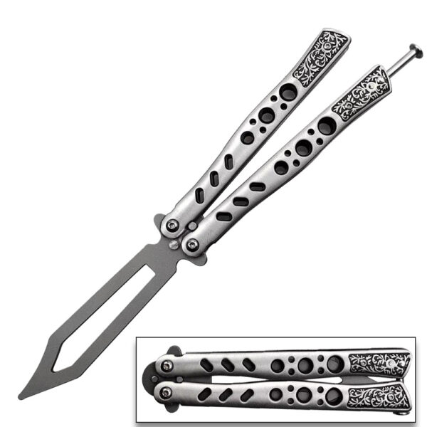 Non-Sharp Trainer Butterfly Blue Blade Ltd. Edition