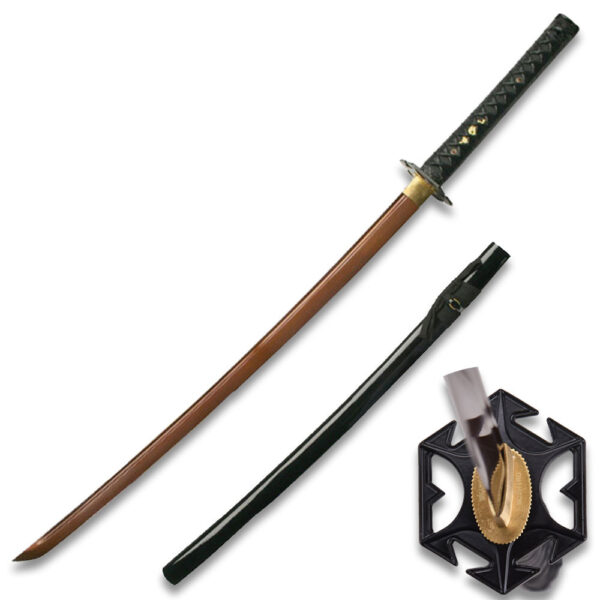 Kill Bill Bud's DEMON Sword Battle Ready Katana Engraved Hattori Hanzo Steel