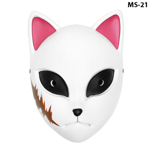 Kitsune Fox Tanjiro Mask