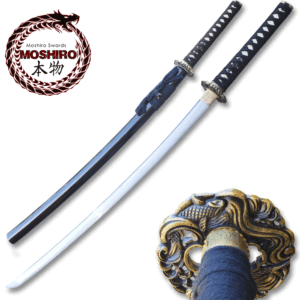 MOSHIRO Hand Forge 1045 High Carbon Steel Black Scabbard