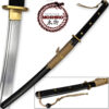 MOSHIRO Modern Sporting Sword Tactical Wakizashi of Honshou 1045 High Carbon w 550 Paracord