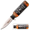 Bar Collection Pocket Knife Whiskey Bottle Design Spring Assisted Knife