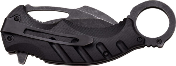 MTech XTreme Tactical Karambit Knife Combat Spring Assisted Open Serrated 833BK