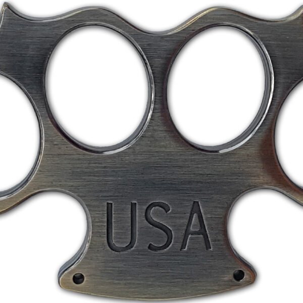 USA Heavy Duty Champaign Belt Buckle & Knuckle