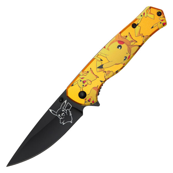 Blue Minion Spring Assist Pocket Knife
