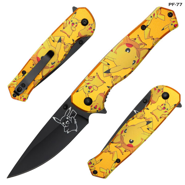 Blue Minion Spring Assist Pocket Knife