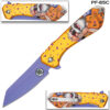 Blue Vegeta Spring Assist Pocket Knife