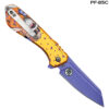 Blue Vegeta Spring Assist Pocket Knife