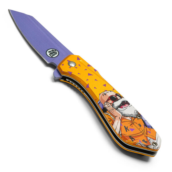 Blue Vegeta Spring Assist Pocket Knife
