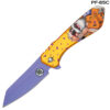 Blue Vegeta Spring Assist Pocket Knife