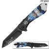Orange Son Goku Spring Assist Pocket Knife