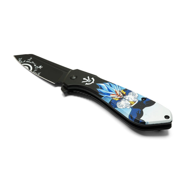 Orange Son Goku Spring Assist Pocket Knife