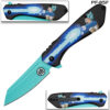 Super Saiyan Vegeta Spring Assist Pocket Knife
