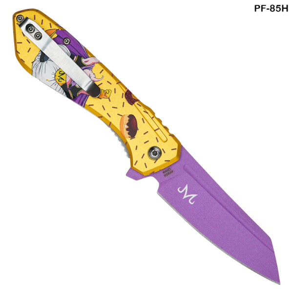 Orange Goku Spring Assist Pocket Knife