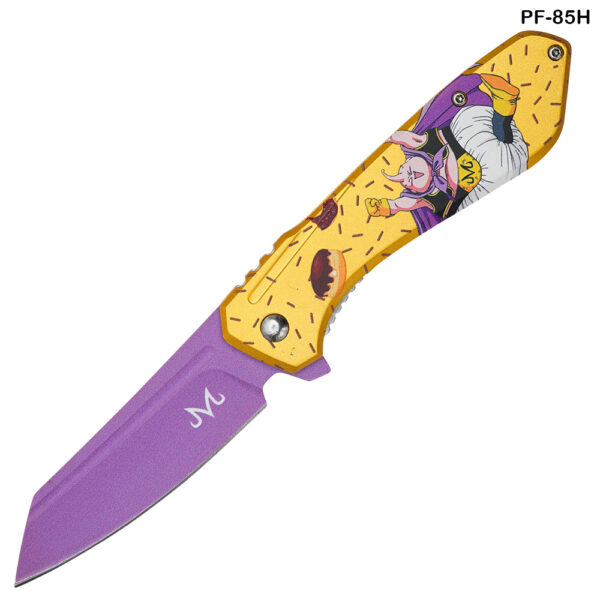 Orange Goku Spring Assist Pocket Knife