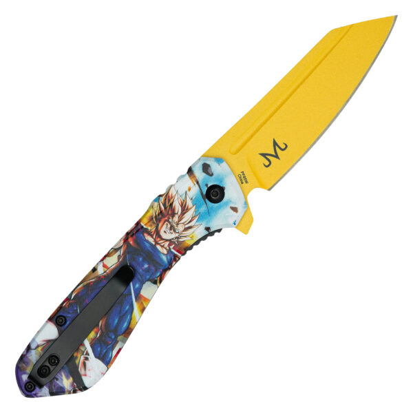 Dragon Ball Z Piccolo Graphic Tanto Folding Knife