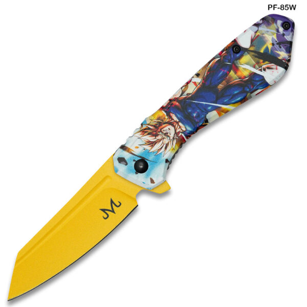 Dragon Ball Z Piccolo Graphic Tanto Folding Knife