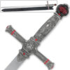 Harry Potter Wizard Sword of Gryffindor All-Metal Godrick w Leather Sheath