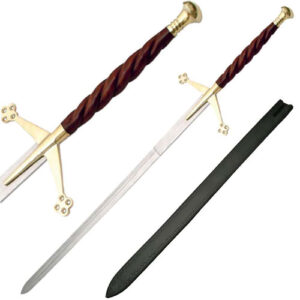 Claymore Sword w/ Red Handle (52" in Overall Length)