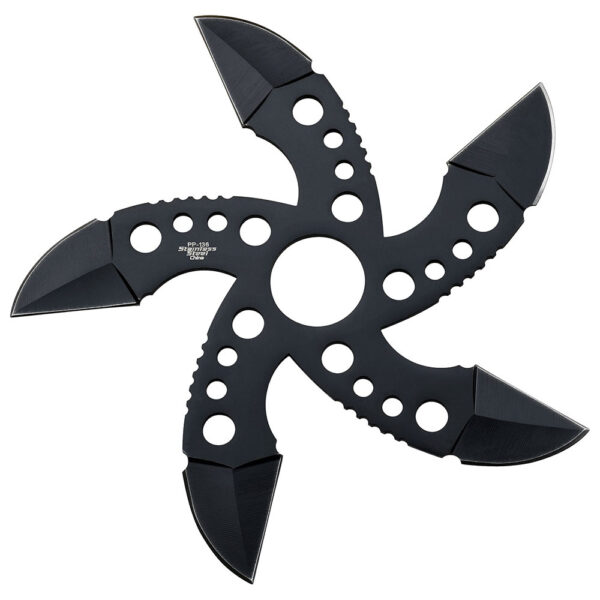 5 POINT THROWING STAR SET BLACK